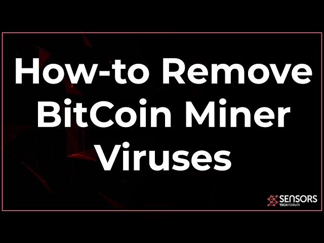 Bitcoin miner virus problem? - Apple Community