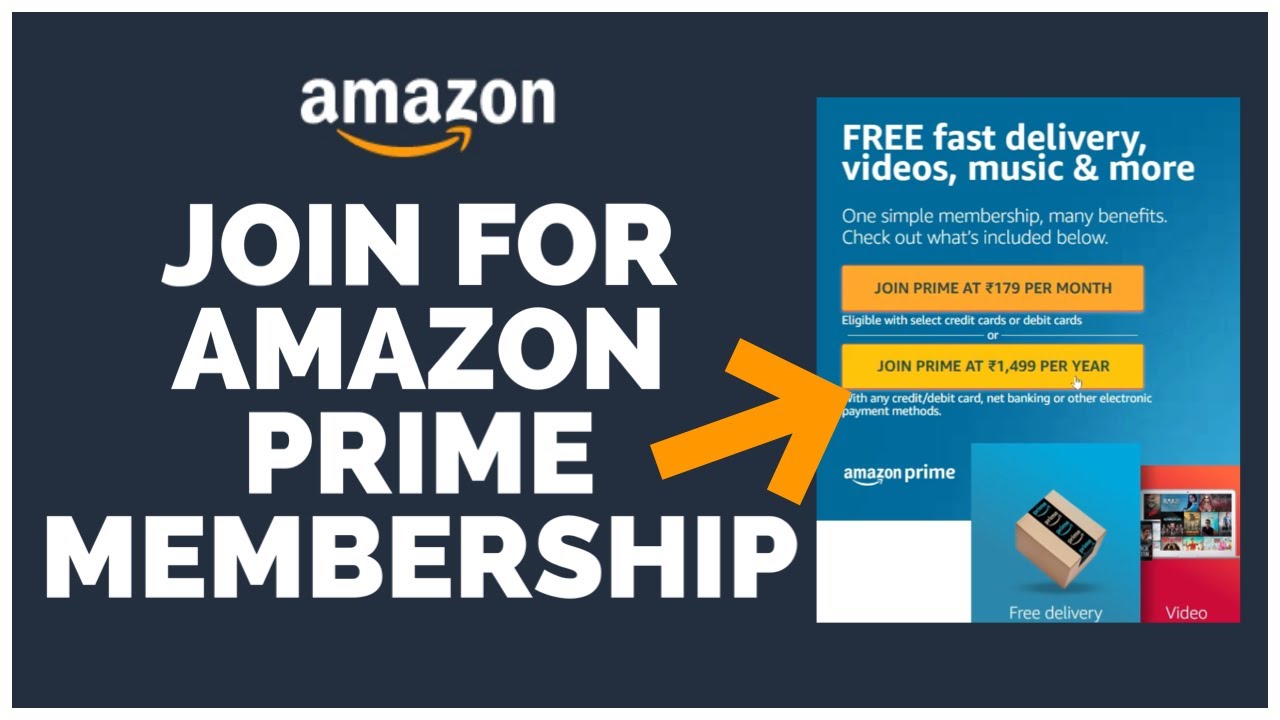 Amazon Prime membership benefits and discounted options