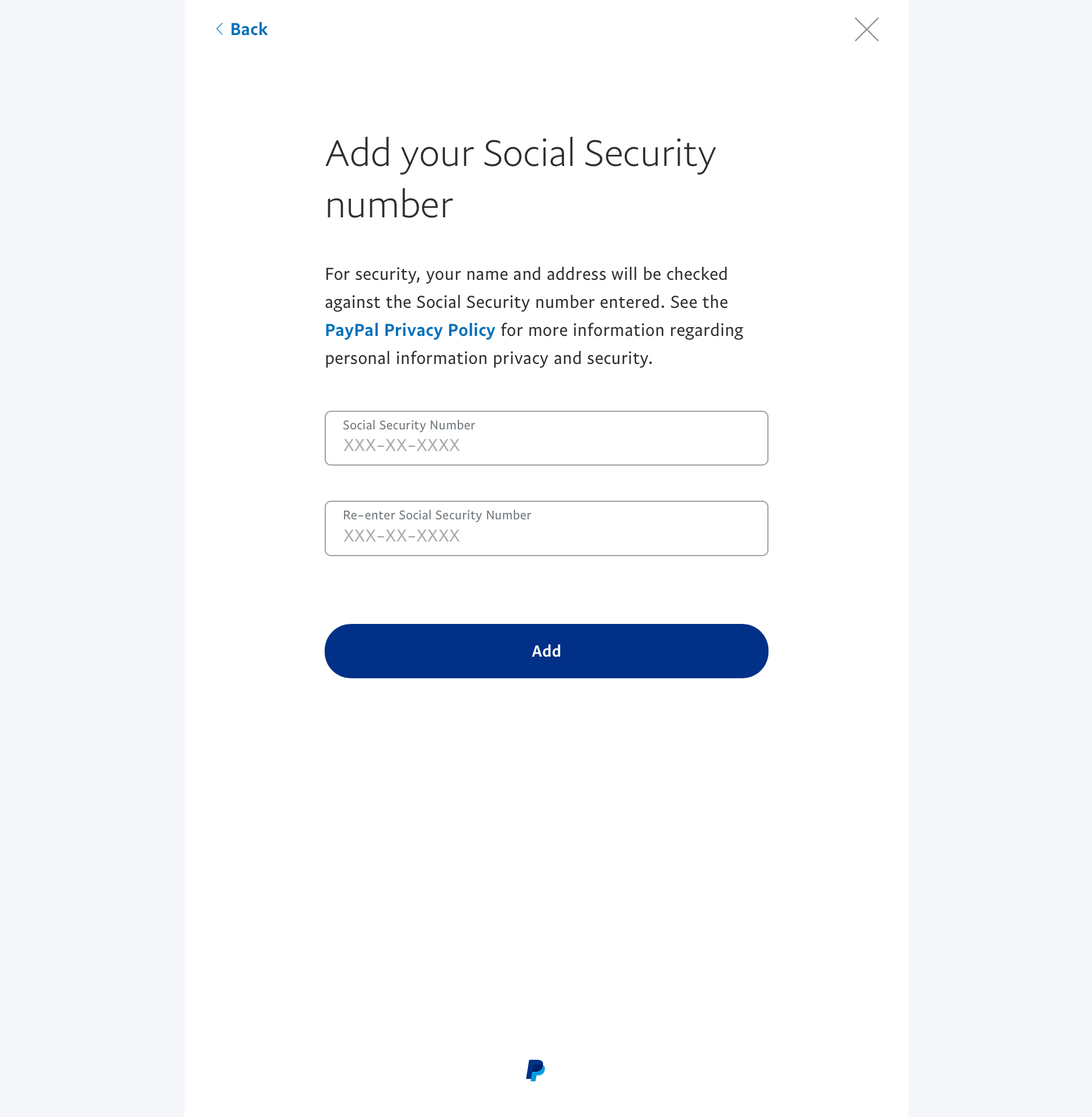 Shopify Payments without Social Security Number (SSN) - Shopify Community