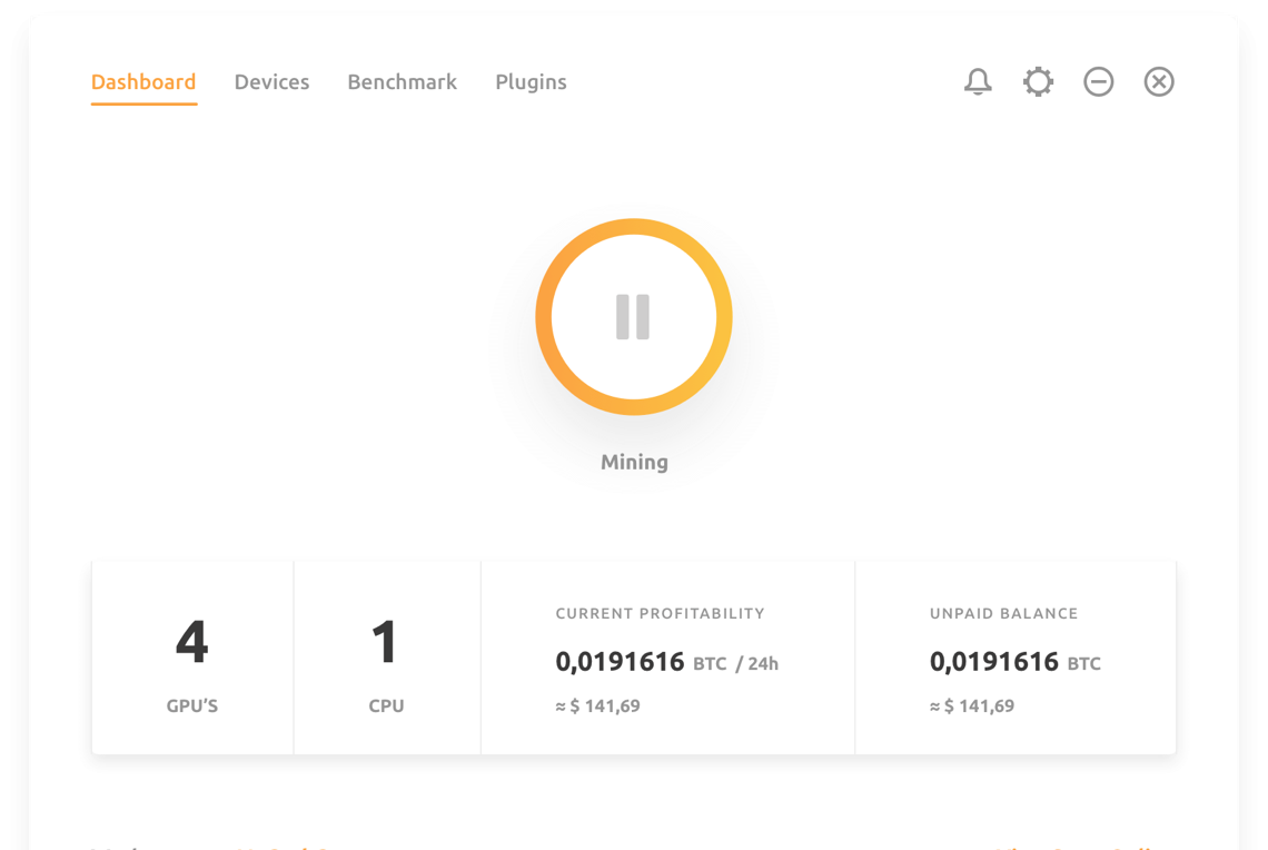 CPU/GPU Mining | NiceHash