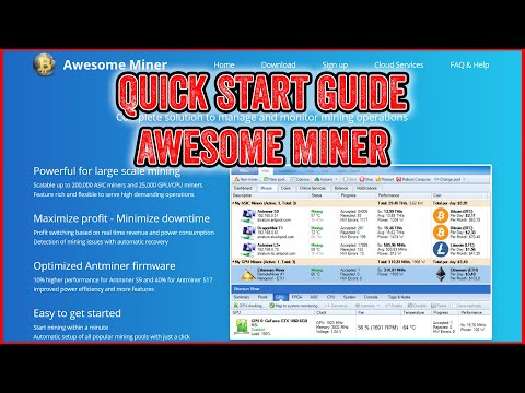 Awesome Miner Tutorial for Windows PC - A Beginner's Guide to Mining Management