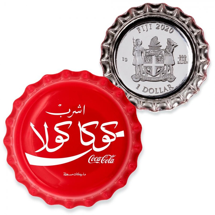 1oz Silver Coca-Cola Round