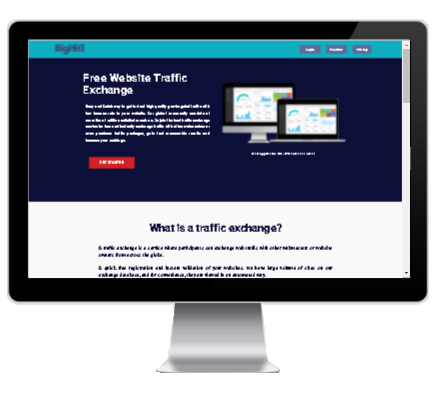 GettHIT — HQ Website Traffic Exchange Service for % Free