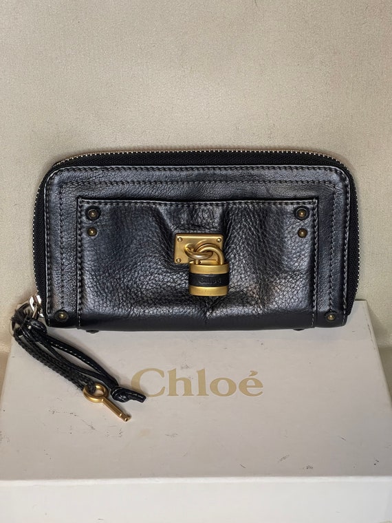 Authentic Chloe Brown Paddington zip around wallet | Connect Japan Luxury