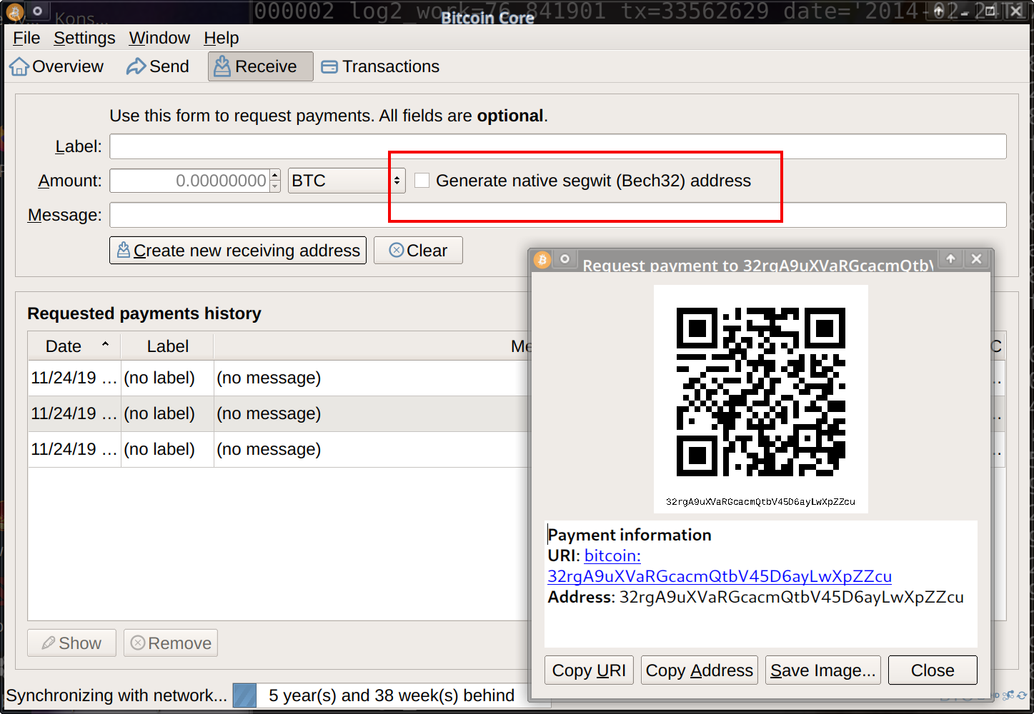 Bitcoin address: Create, Get example, Format – BitcoinWiki