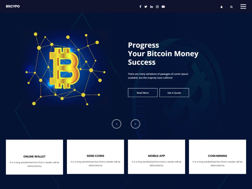 Cryptos - Crypto Website Template | wCopilot