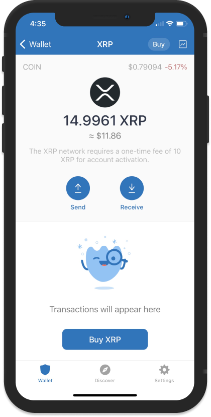 Buy XRP Fast & Securely | Trust