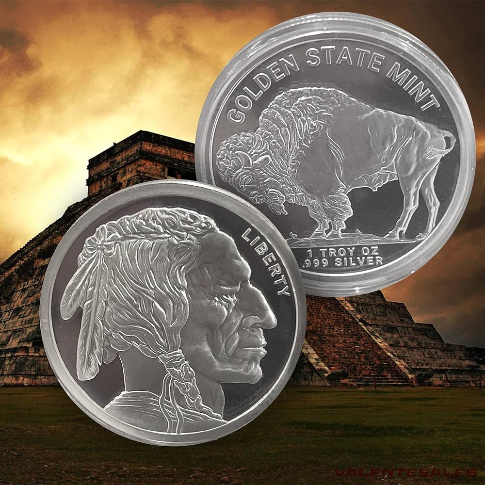 Compare prices of 1 oz Buffalo Silver Round from online dealers