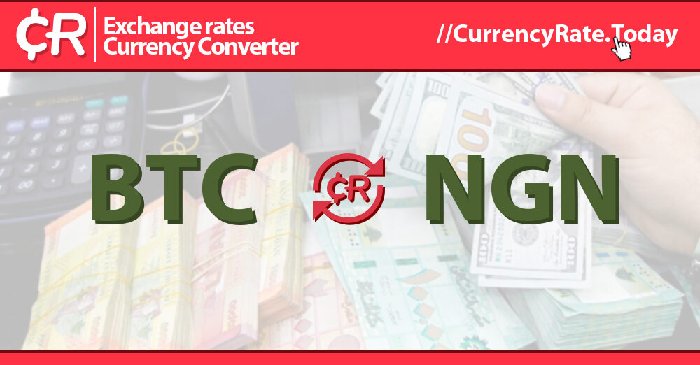 Nigerian Naira to Bitcoin or convert NGN to BTC