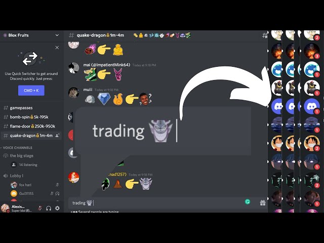 Can you tell me Discord servers, where I can trade games?