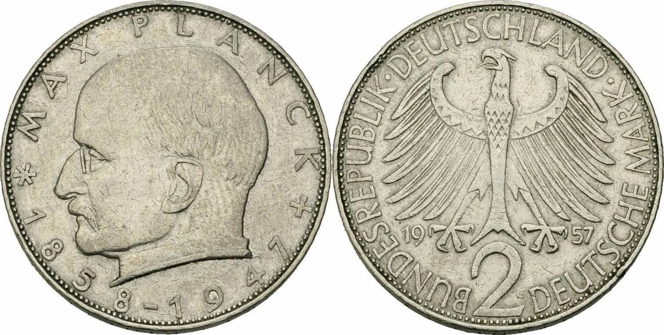 2 mark - Max Planck, Germany - Coin value - cryptolog.fun