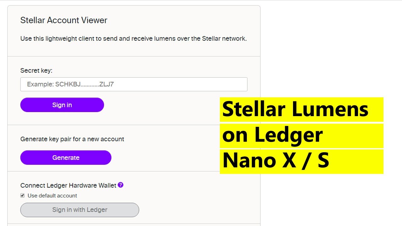 Stellar | Ledger Live Integrates USDC on Stellar