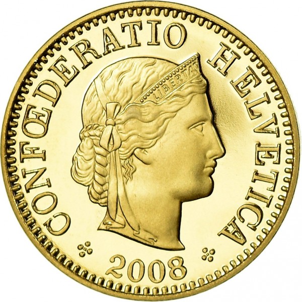 20 Swiss Francs Helvetica | Gold | | StoneX Bullion