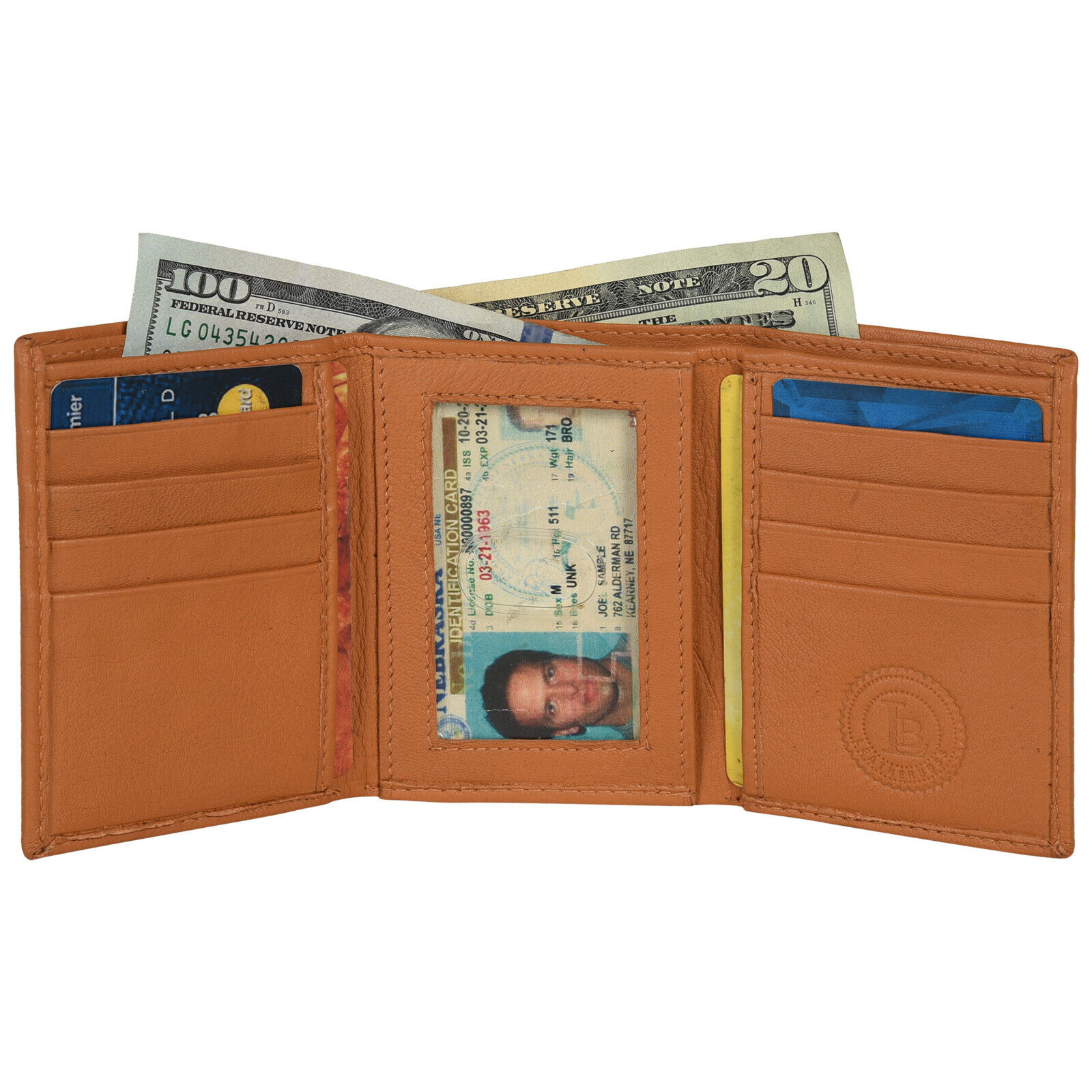 Zip-Around Leather Passport Wallet for him – Bucks Leather Co.