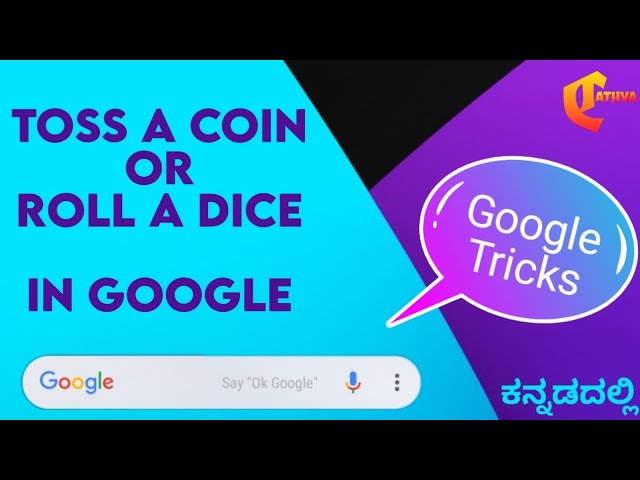 Google's Coin Flipper and Dice Roller