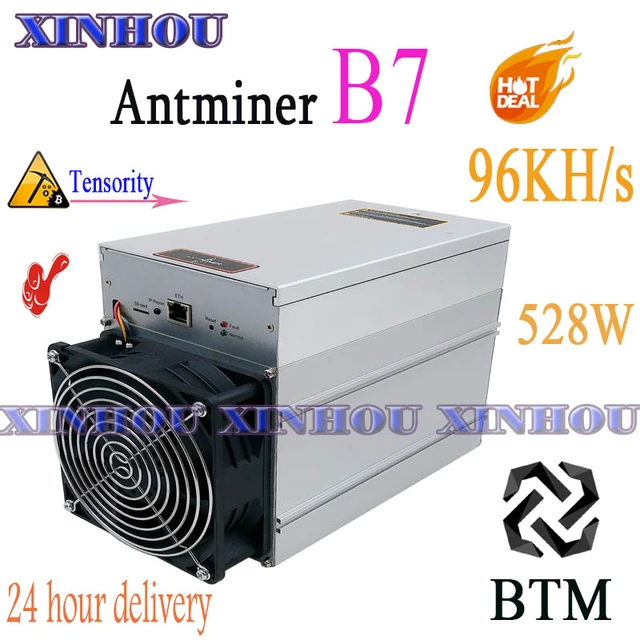 Antminer B7 95Kh Tensority - Biomine Sustainable Mining