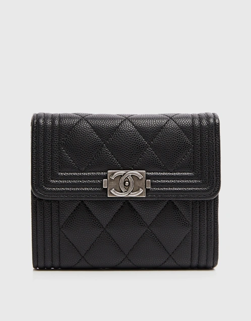 Chanel Small Flap Wallet Black – LuxuryPromise