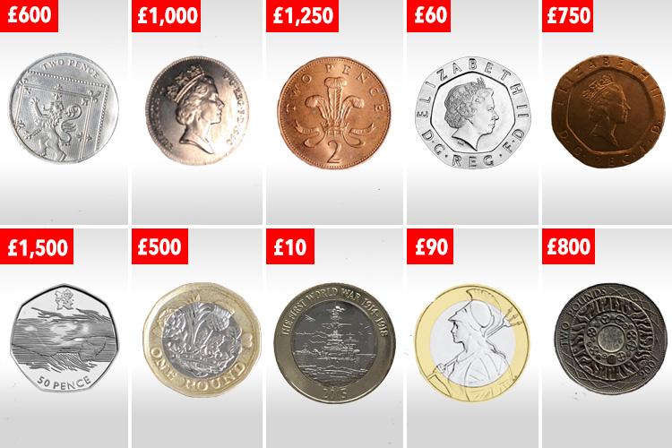 British Royal Mint issues rare coins