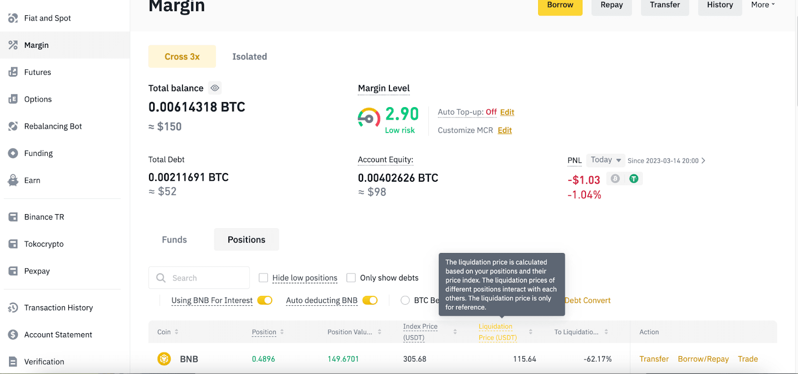 Binance Futures Profit Calculator & PNL Calculator - Dappgrid