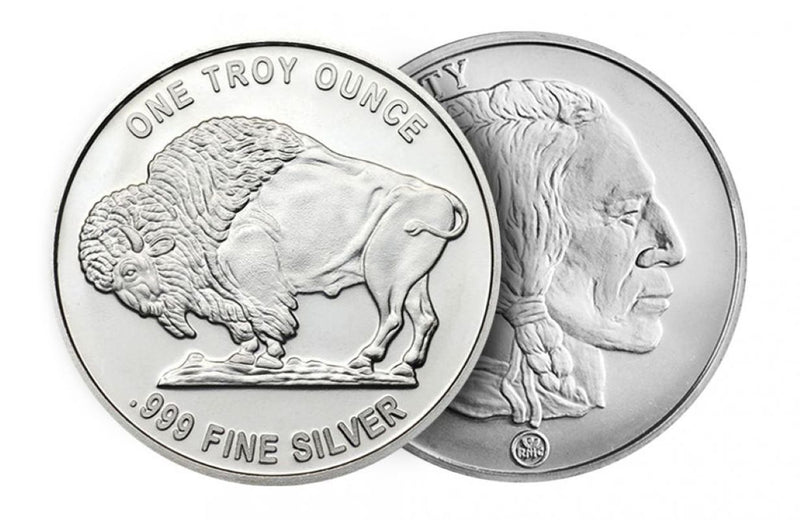 1 oz Buffalo Silver Rounds - Buy Silver Coins