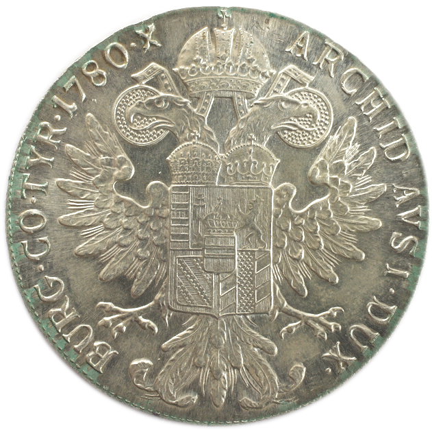 Maria Theresa Silver Taler Restrike Coin - cryptolog.fun