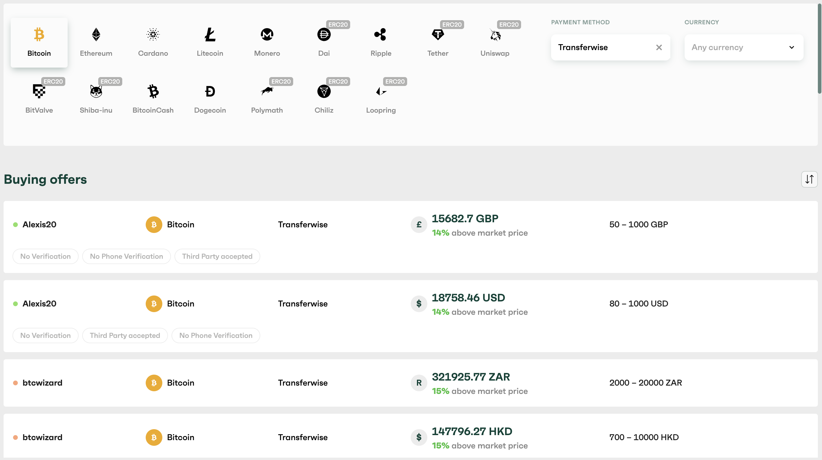 Transfer Money to Switzerland Anonymously with Bitcoin (BTC) to your recipient's TransferWise