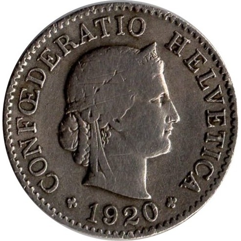 SWITZERLAND 🇨🇭 TWENTY (20) Rappen Coin $ - PicClick