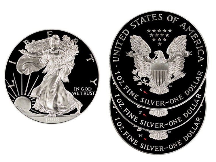 1 Silver Eagles Values & Prices | The Greysheet