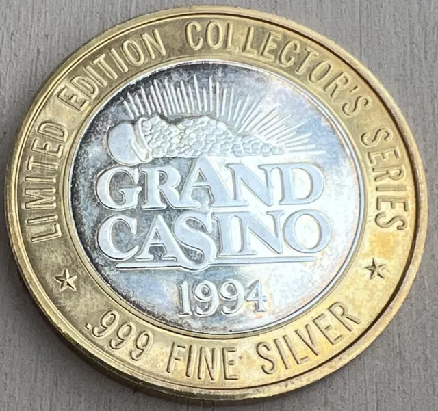 VINTAGE GRAND Casino Limited Edition Collectors Series Coin Token $ - PicClick