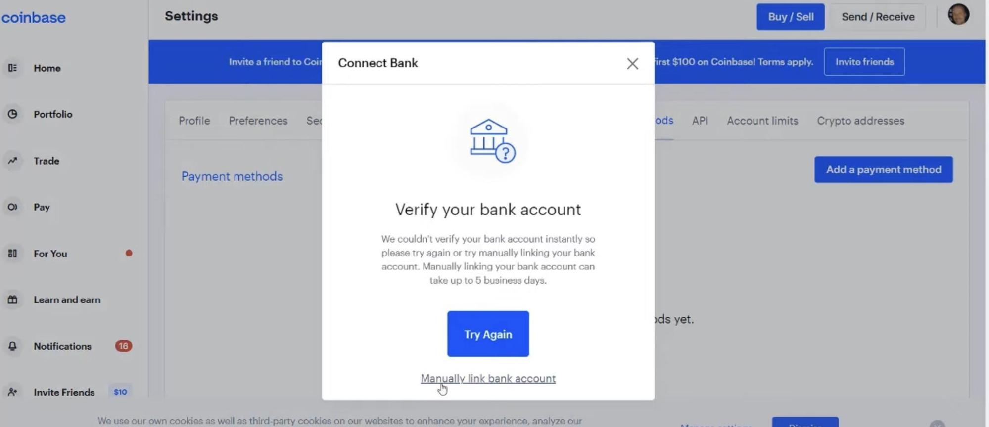 How Do I Verify My Bank on Coinbase? | MoneroV