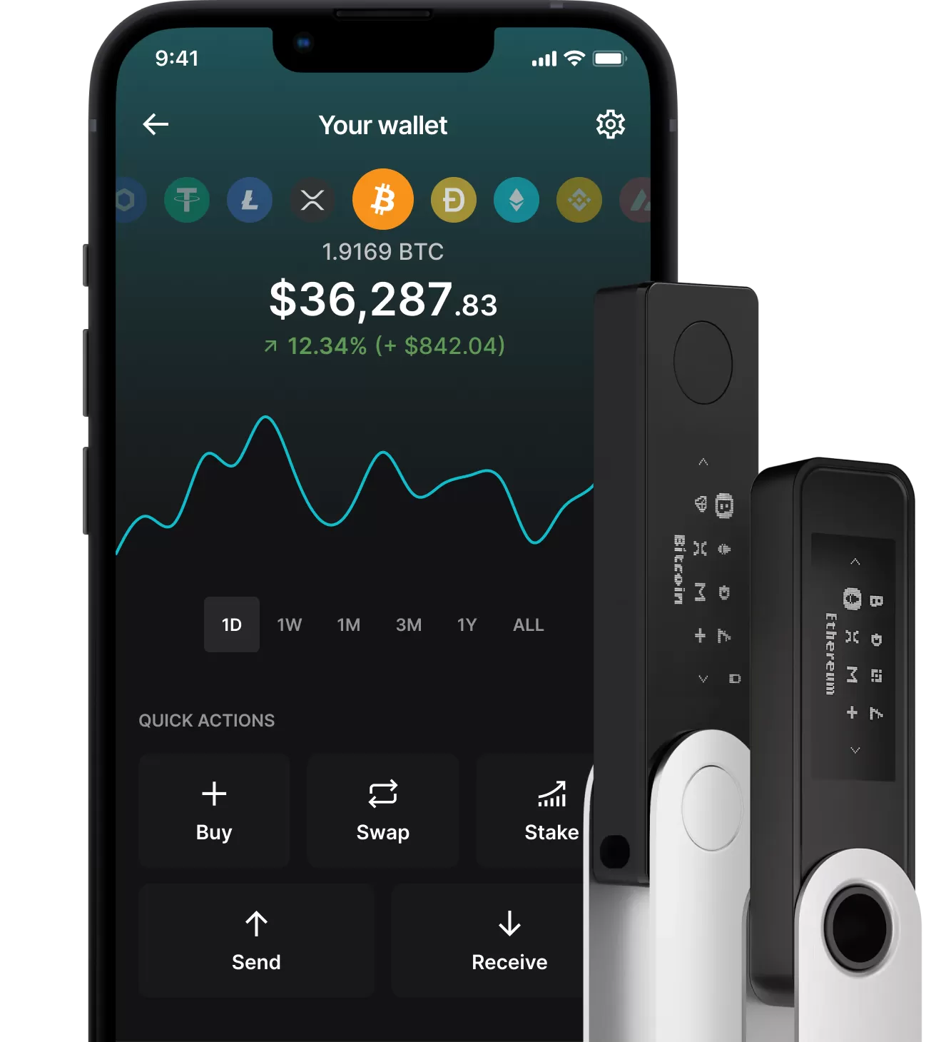 Guarda + Ledger Hardware Wallet | Guarda – Non-Custodial Crypto Wallet