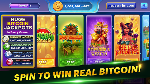 EARN BITCOIN WITH SLOT MACHINE APK Download - Free - 9Apps