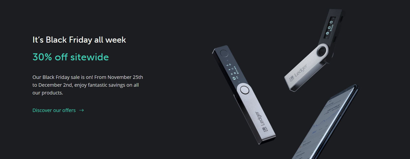 Ledger Black Friday Deals & Coupons | March 