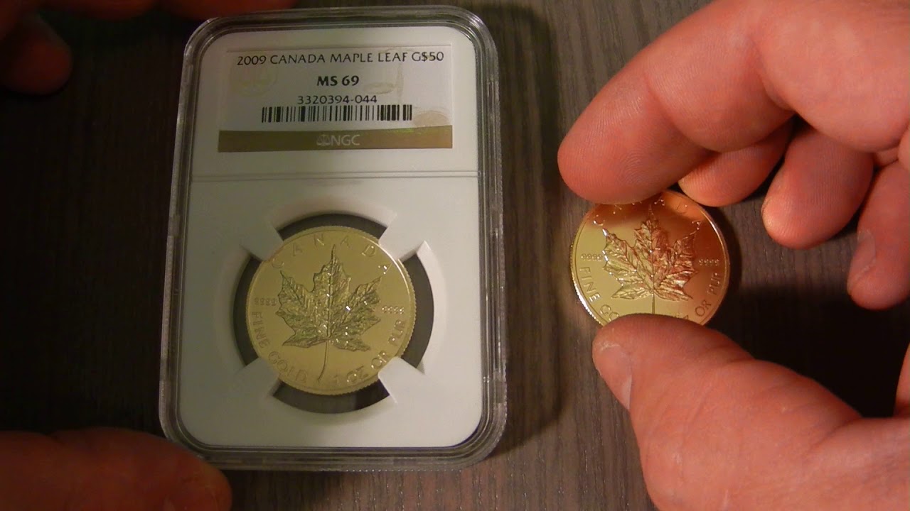 Fake gold 1oz $50 Canada Maple Leaf - The eBay Community