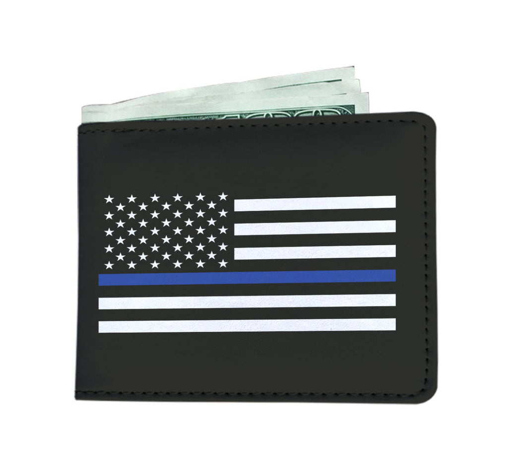 WALLET-POLICE,BLUE LINE - Honoring our Fallen and Supporting Those Left Behind