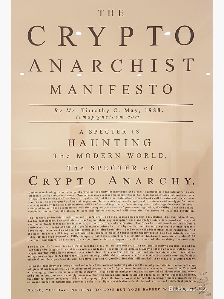 Crypto-anarchism - Wikipedia