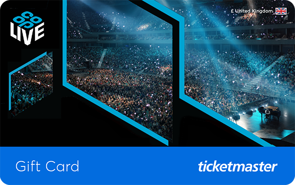 Ticketmaster Official Gift Cards – Give the Gift of Live