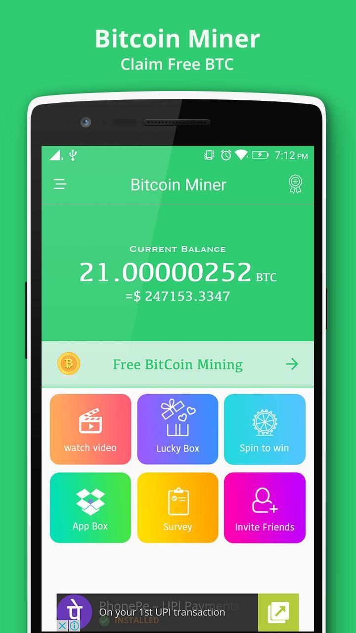 BTC Mining - Bitcoin Miner App for Android - Download | Bazaar