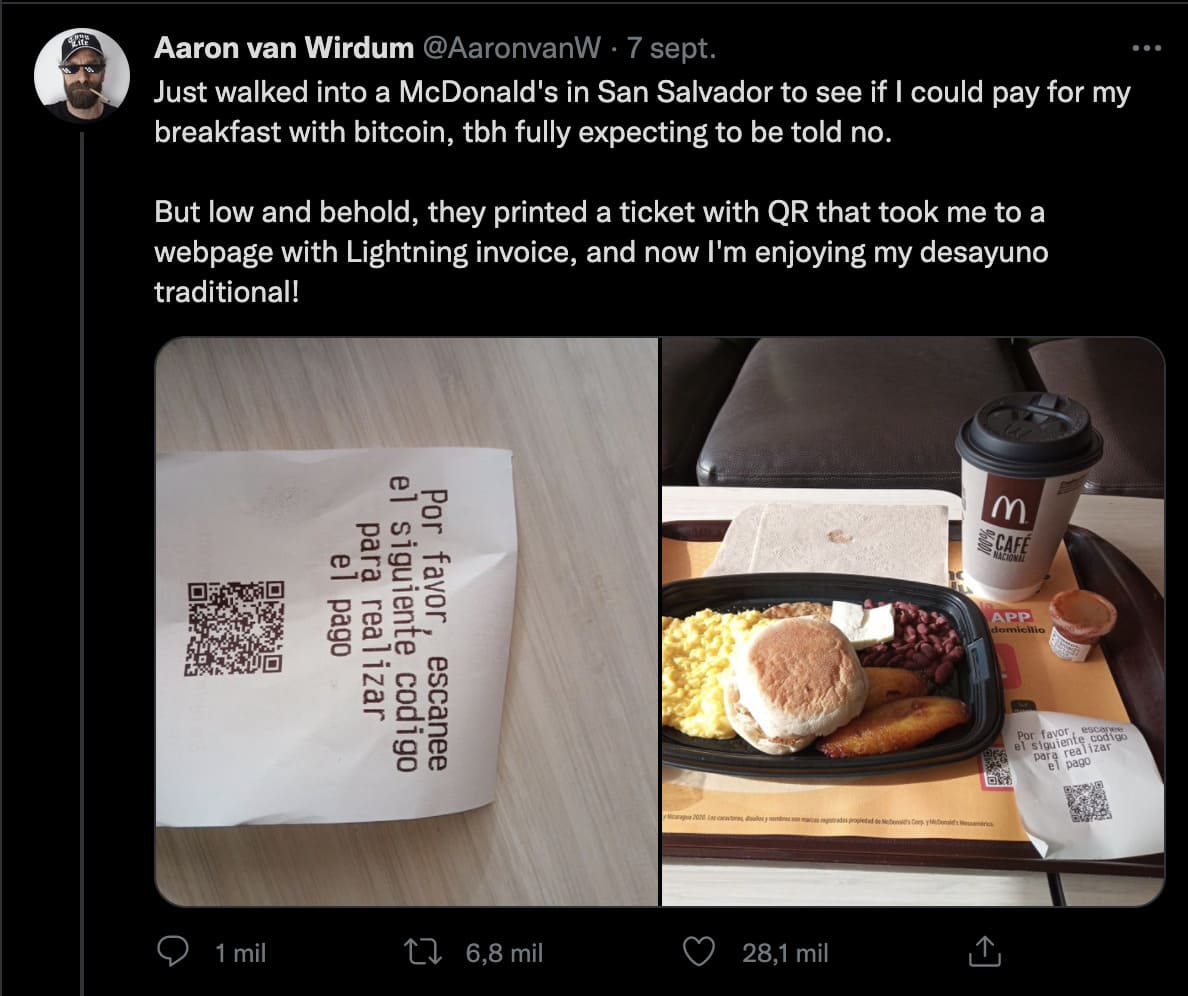 McDonald’s now Accepts Bitcoin and Tether in Swiss Town | The Crypto Times