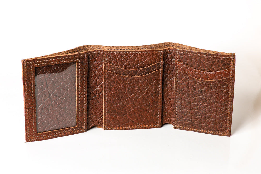 Bifold Leather Wallet For Men - Main Street Forge