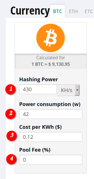 Crypto Profit Calculator - Bitcoin, Ethereum and More