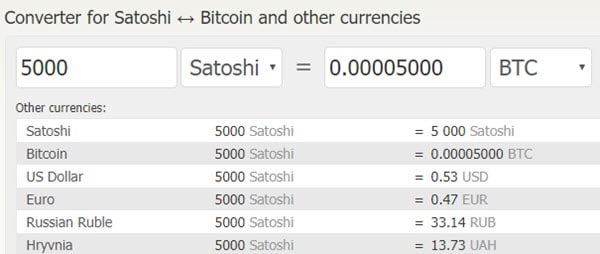 1 Satoshi to BTC (Satoshi to Bitcoin) | convert, exchange rate