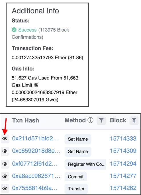 How to locate transaction hash : HitBTC