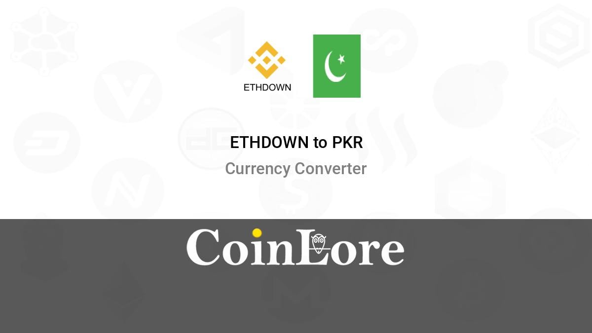 Ethereum ETH: Listing ETHUP & ETHDOWN Leveraged Tokens on Binance — Coindar