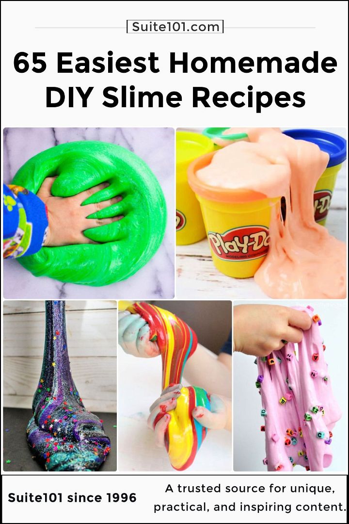 EASY SLIME - 2 (non toxic) ingredients!