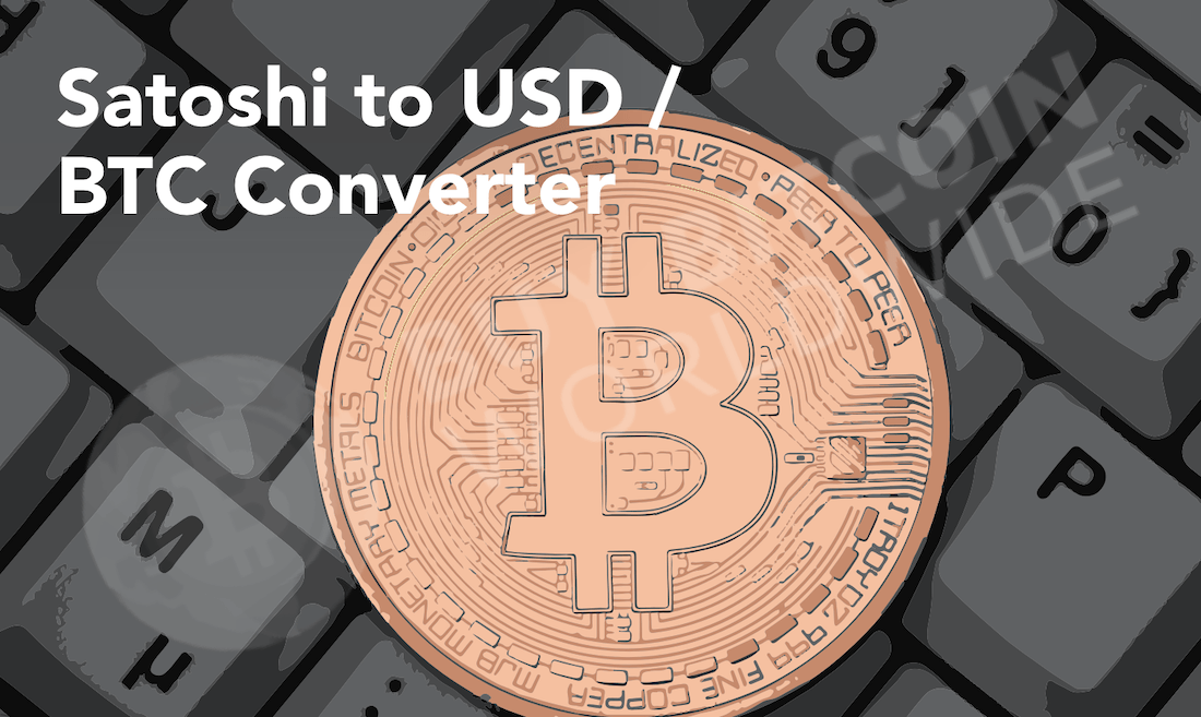 BITS TO USD | BITCOIN UNITS CONVERTER | BTC,mBTC,Bits,Satoshi