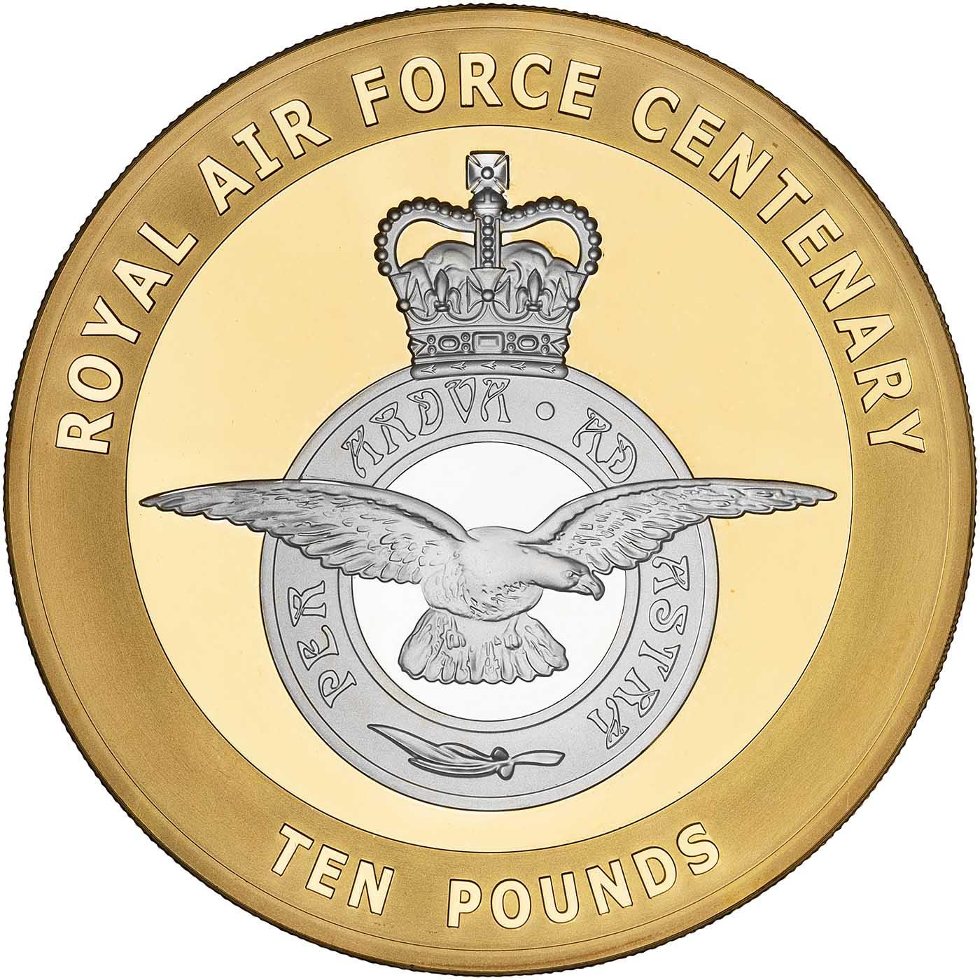 Official Royal Air Force ‘Never was so much owed’ Half Sovereign - Shop - The London Mint Office