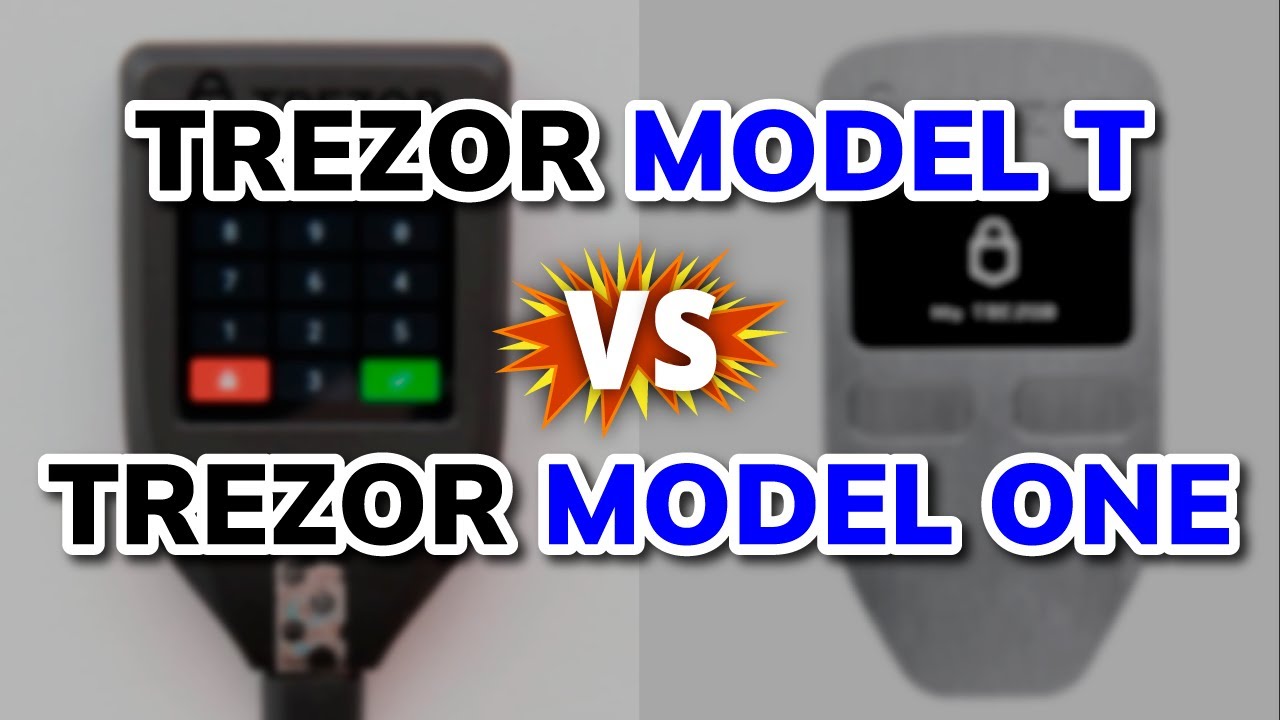 Trezor Model T vs Model One | Which Trezor is better in ? | Finder