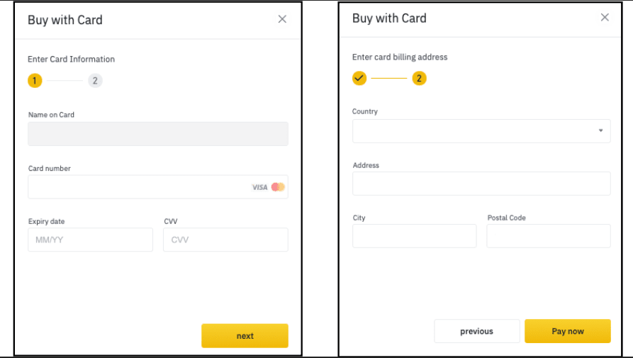 How to Buy Bitcoin (BTC) With a Credit Card on Binance? | CoinCodex