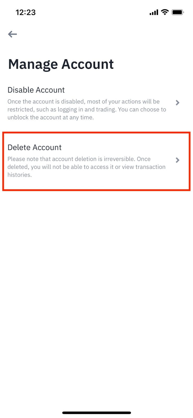 How to Delete Binance Account? - Step-by-Step Guide - Coindoo